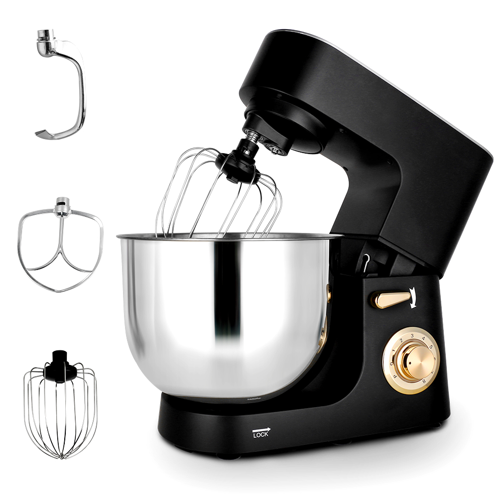 Kitchen Appliances In - เครื่องผสมอาหารแบบตั้งโต๊ะสำหรับใช้ในครัวเรือน กำลังสูง 1800 วัตต์ ความจุ 8