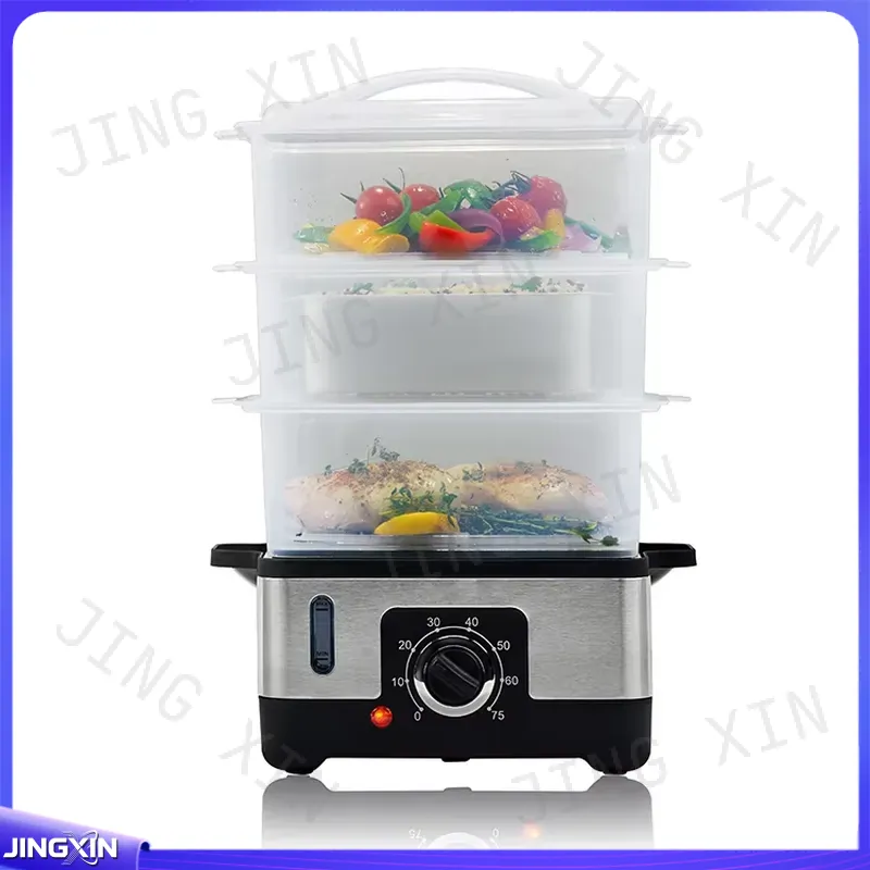 เครื่องนึ่งอาหารไฟฟ้า 3 ชั้น ข - Kitchen Appliances Commercial บทวิจารณ์และราคา