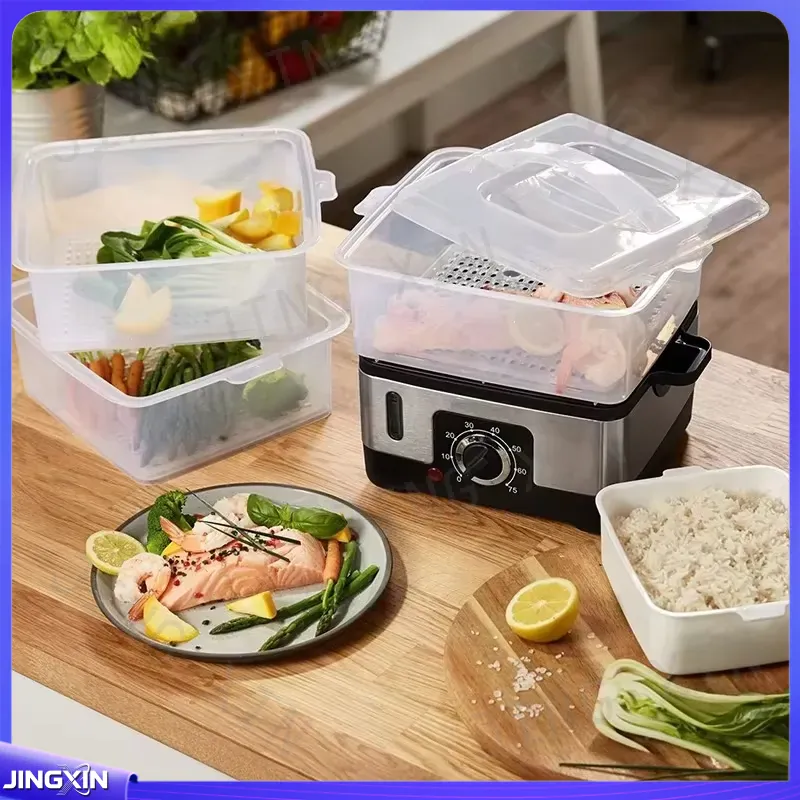 เครื่องนึ่งอาหารไฟฟ้า 3 ชั้น ข - Kitchen Appliances Commercial บทวิจารณ์และราคา