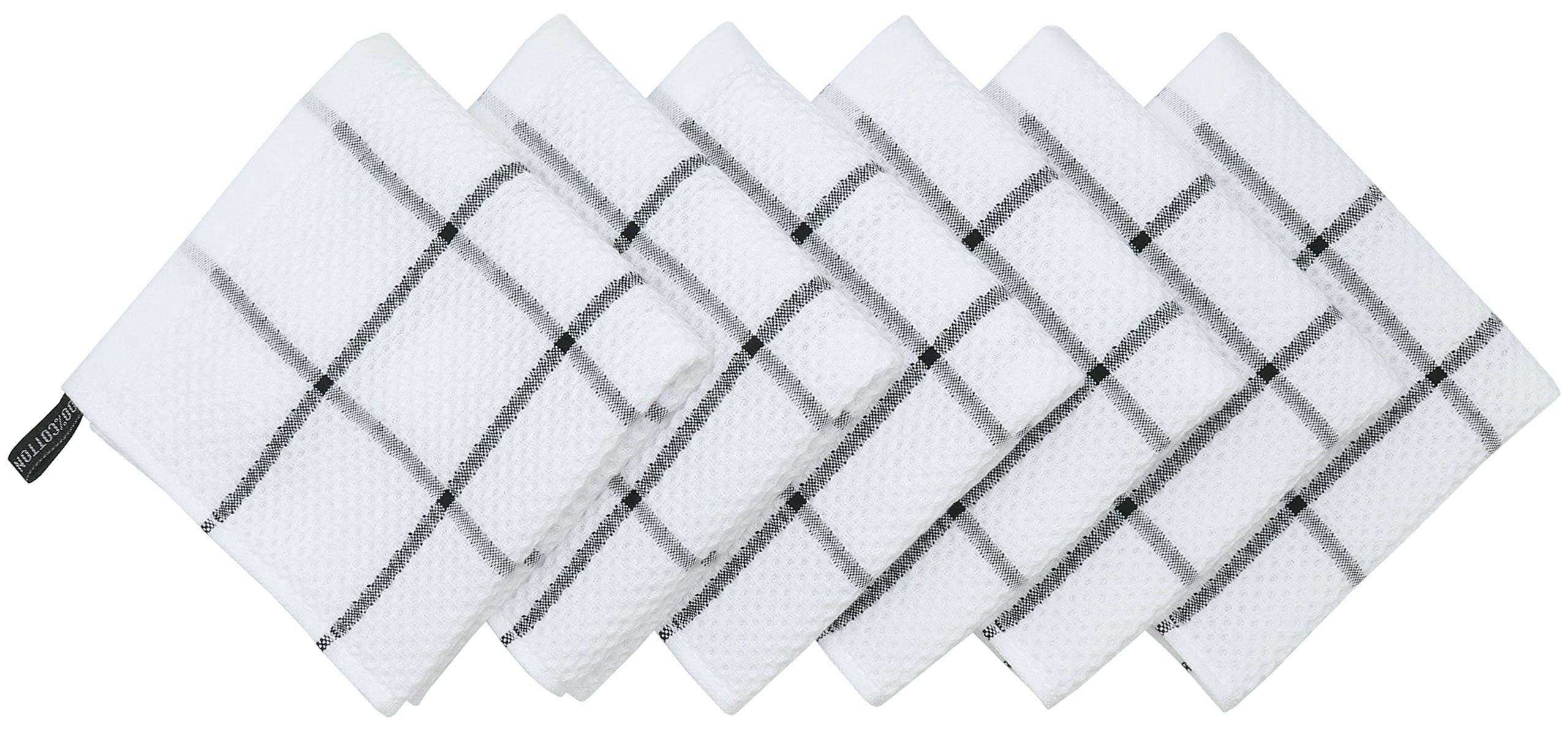 ลายสก๊อตผ้าฝ้ายผ้าจาน,ห้องครัว - Kitchen Appliances White บทวิจารณ์และราคา