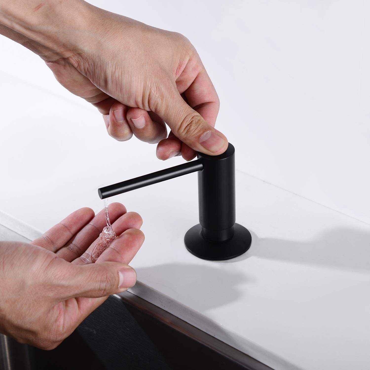 ขวดสบู่เหลวในครัวแบบมีปั๊มในตั - Kitchen Appliances Built In บทวิจารณ์และราคา