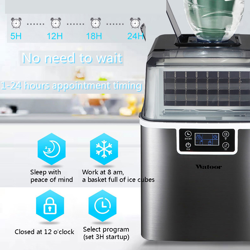 PBOBP เครื่องทำน้ำแข็ง 30KG ปั - Kitchen Appliances Commercial บทวิจารณ์และราคา