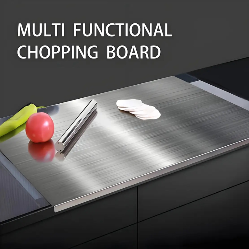 เขียงสแตนเลสพับได้ขนาดใหญ่, อุ - Kitchen Appliances Large บทวิจารณ์และราคา