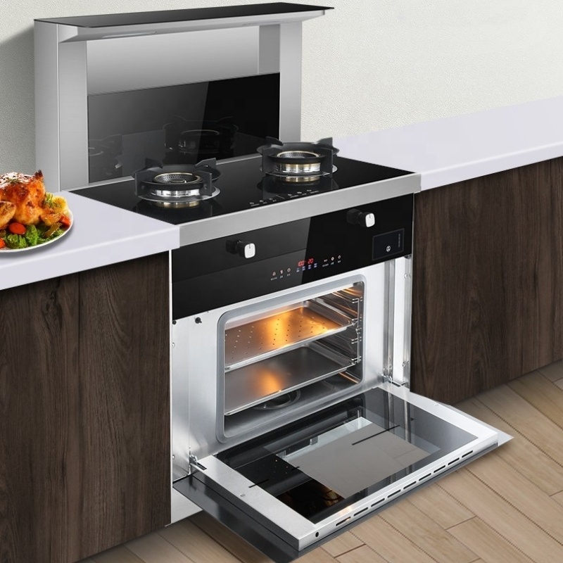 เตาแก๊สแบบตั้งพื้นพร้อมเตาอบแล - Kitchen Appliances Built In บทวิจารณ์และราคา