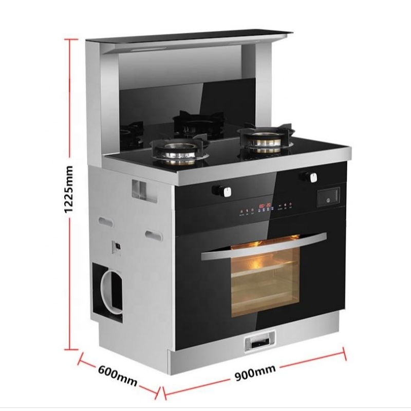 เตาแก๊สแบบตั้งพื้นพร้อมเตาอบแล - Kitchen Appliances Built In บทวิจารณ์และราคา