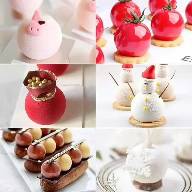 3D Sphere แม่พิมพ์ซิลิโคนสําหร - Kitchen Appliances Packages บทวิจารณ์และราคา