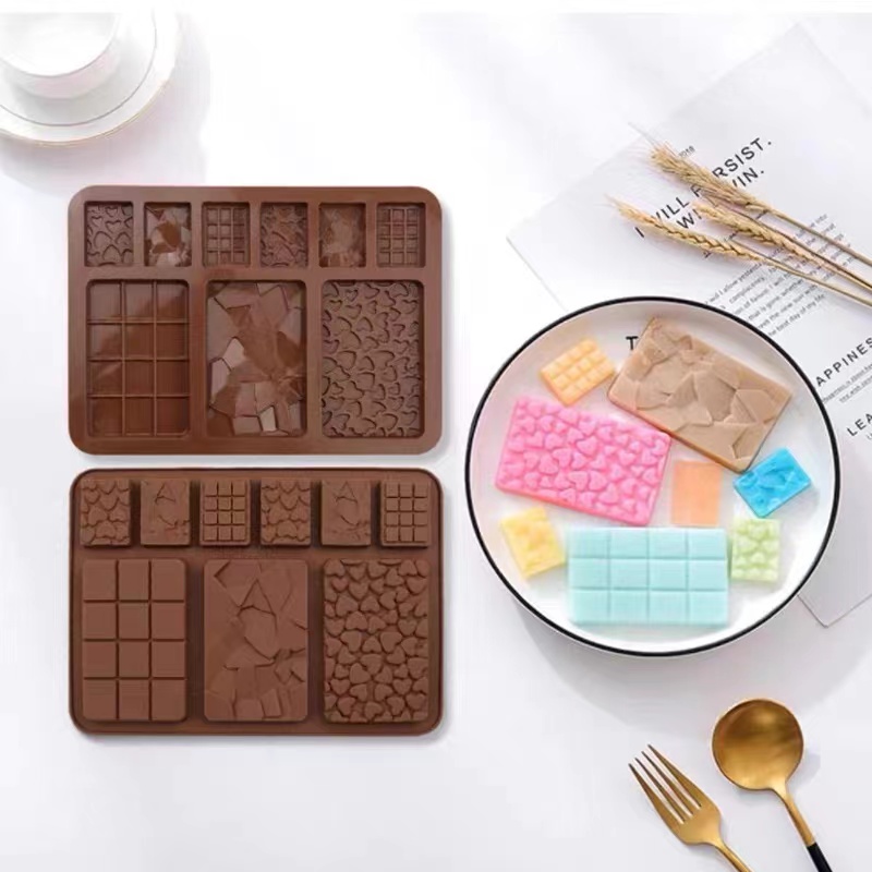 1 PC ช็อกโกแลตแม่พิมพ์ 3D แม่พ - Kitchen Appliances Packages บทวิจารณ์และราคา