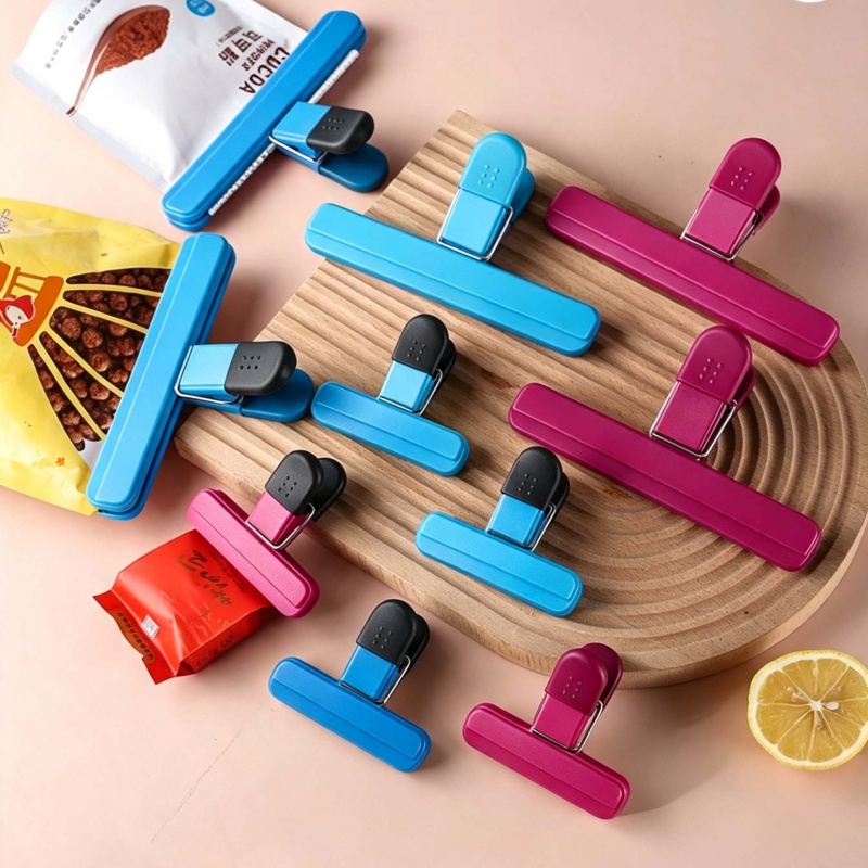 คลิปหนีบปิดปากถุงพลาสติกแบบพกพ - Kitchen Appliances Packages บทวิจารณ์และราคา