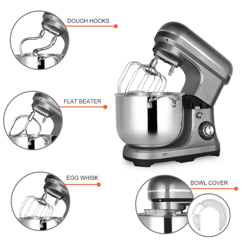 เครื่องผสมอาหารไฟฟ้าขนาดใหญ่ 1 - Kitchen Appliances In บทวิจารณ์และราคา