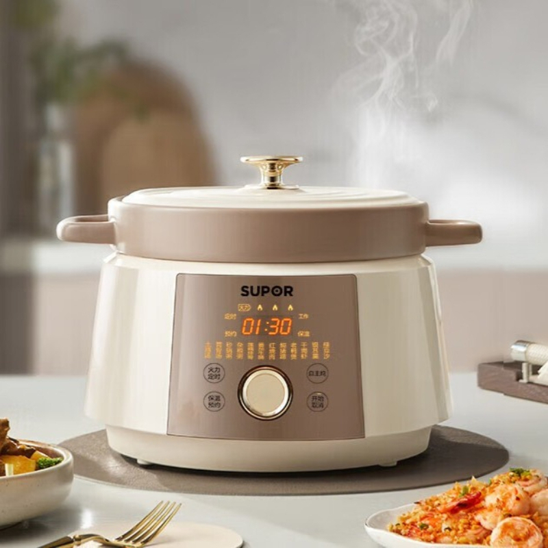 หม้อหุงช้าไฟฟ้าเซรามิก 4 ลิตร  - Kitchen Appliances Large บทวิจารณ์และราคา