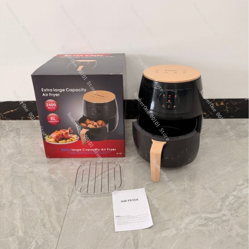 หม้อทอดไร้น้ำมันขนาดใหญ่ 6 ลิต - Kitchen Appliances Large บทวิจารณ์และราคา